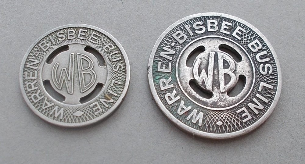 Warren-Bisbee-Bus-Tokens
